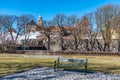 View of the Akershus fort in Oslo, Norway Royalty Free Stock Photo