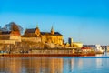 View of the Akershus fort in Oslo, Norway Royalty Free Stock Photo