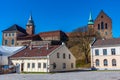 View of the Akershus fort in Oslo, Norway Royalty Free Stock Photo