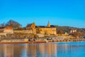 View of the Akershus fort in Oslo, Norway Royalty Free Stock Photo