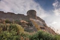 View of Akkerman fortress over dramatic sky