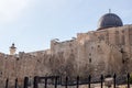 View on Al-aksa mosque, Jerusalem Royalty Free Stock Photo