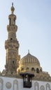 the view of al-azhar mosque on sunny day