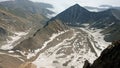 Alamchal glacier from top of Alamkuh