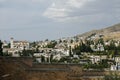 View of the Albaicin in Granada, Spain, and