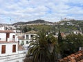 View of the Albayzin and Sacromonte -Granada-Spain Royalty Free Stock Photo