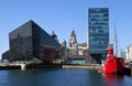 View from Albert Dock in Liverpool