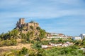 View at the Alburquerque castele - Spain Royalty Free Stock Photo