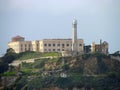 View on Alcatraz island in San Fancisco Bay