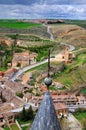 View from the Castle of Segovia;