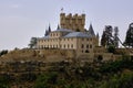 View of the Alcazar of Segovia