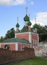Alexander Nevsky Church of 1749 in Pereslavl-Zalessky, Russia Royalty Free Stock Photo