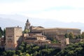 View at Alhambra in Granada, Spain