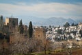 View of Alhambra, Granada, Spain