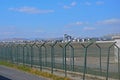 The Boundary Fence And Runway At Alicante Airport