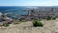 A view on the Alicante harbour.