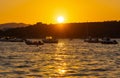 Aliki beach at sunset - Cyclades island - Aegean sea - Aliki Par