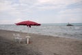 View of Alimini beach Royalty Free Stock Photo