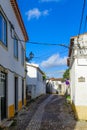 Alley, in the old town of Tomar Royalty Free Stock Photo