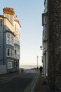 A view along Addington Street, Ramsgate Royalty Free Stock Photo