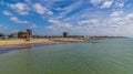 A view along the beach at Littlehampton