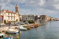 Along the channels in Sete - Herault - France