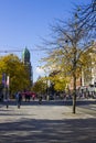 A view along Donegall Square North Belfast Northern Ireland