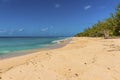 A view along Governors beach on Grand Turk Royalty Free Stock Photo