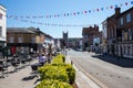 View Along Hart Street In Henley On Thames Oxfordshire UK Looking Towards River Thames Royalty Free Stock Photo