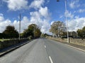 View along, Haworth Road in, Cullingworth, Keighley, UK