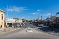 View along historic Ford Street in the goldrush town of Beechworth.