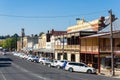 View along historic Ford Street in the goldrush town of Beechworth.