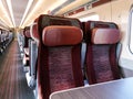 First Class Train Seating Royalty Free Stock Photo