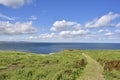 Scenic Island Path of North East England Royalty Free Stock Photo