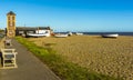 A view along the seafront in Aldeburgh, Suffolk