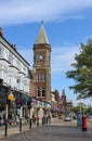 View along side of Lord Street, Southport