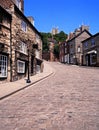 View along Steep Hill, Lincoln.