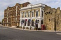 A view along the Town Quay road in Southampton, UK Royalty Free Stock Photo