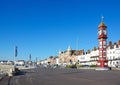 View along Weymouth promenade.