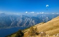 Alps and Garda lake Royalty Free Stock Photo