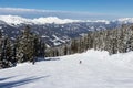 View of Alps in Zillertall valley, Austria Royalty Free Stock Photo