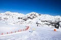 View of Alps in Zillertall valley, Austria Royalty Free Stock Photo