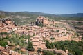 View of Alquezar in Sierra de Guara, Spain Royalty Free Stock Photo