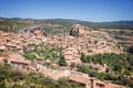 View of Alquzar in Sierra de Guara, Aragon Royalty Free Stock Photo