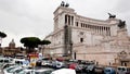 View of Altare della Patria in Rome, Italy