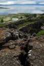 View of Althing area, southwest Iceland