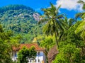 Aluviharaya Rock Cave Temple in Aluvihare, Matale District of Sri Lanka Royalty Free Stock Photo