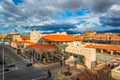 View of Alvarado Transportation Center, in Albuquerque, New Mexico.