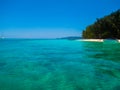 Koh Mai Phai, commonly known as Bamboo Island, Thailand Royalty Free Stock Photo