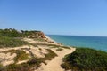 Beach at Praia da Falesia in Albufeira, Algarve, Portugal